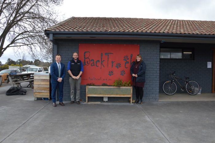 Media Release: New Kitchen on the Menu for Backtrack Armidale with $45,560 Support
