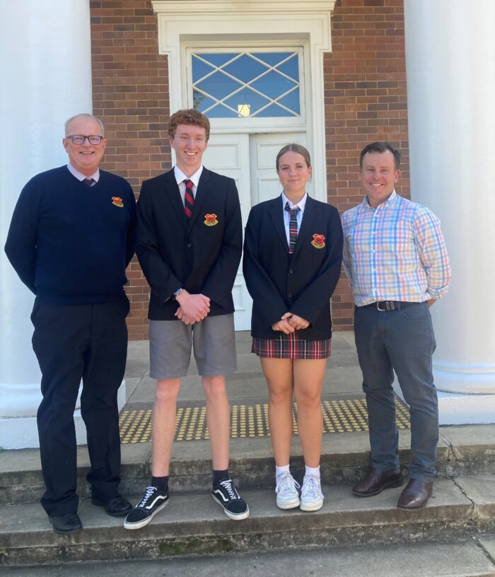 Media Release: Two pickleball courts for Inverell High School