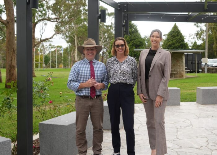 Media Release: Locals and tourists to benefit from new shelter at Centennial Parklands